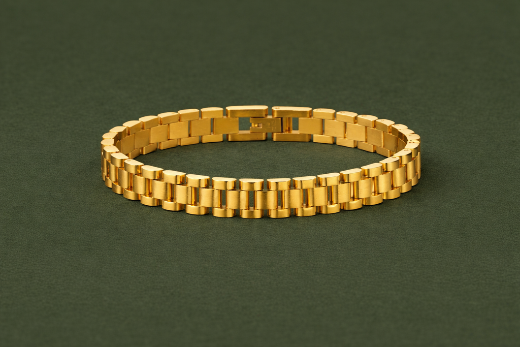 Golden Link Bracelet
