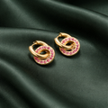 the AK earrings