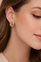 the AK earrings