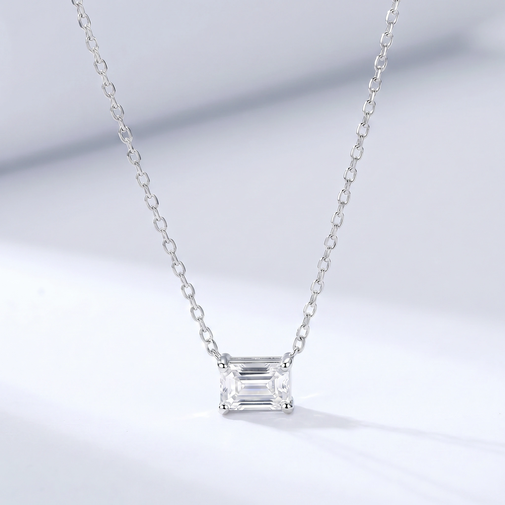 Zircon Pendant Necklace