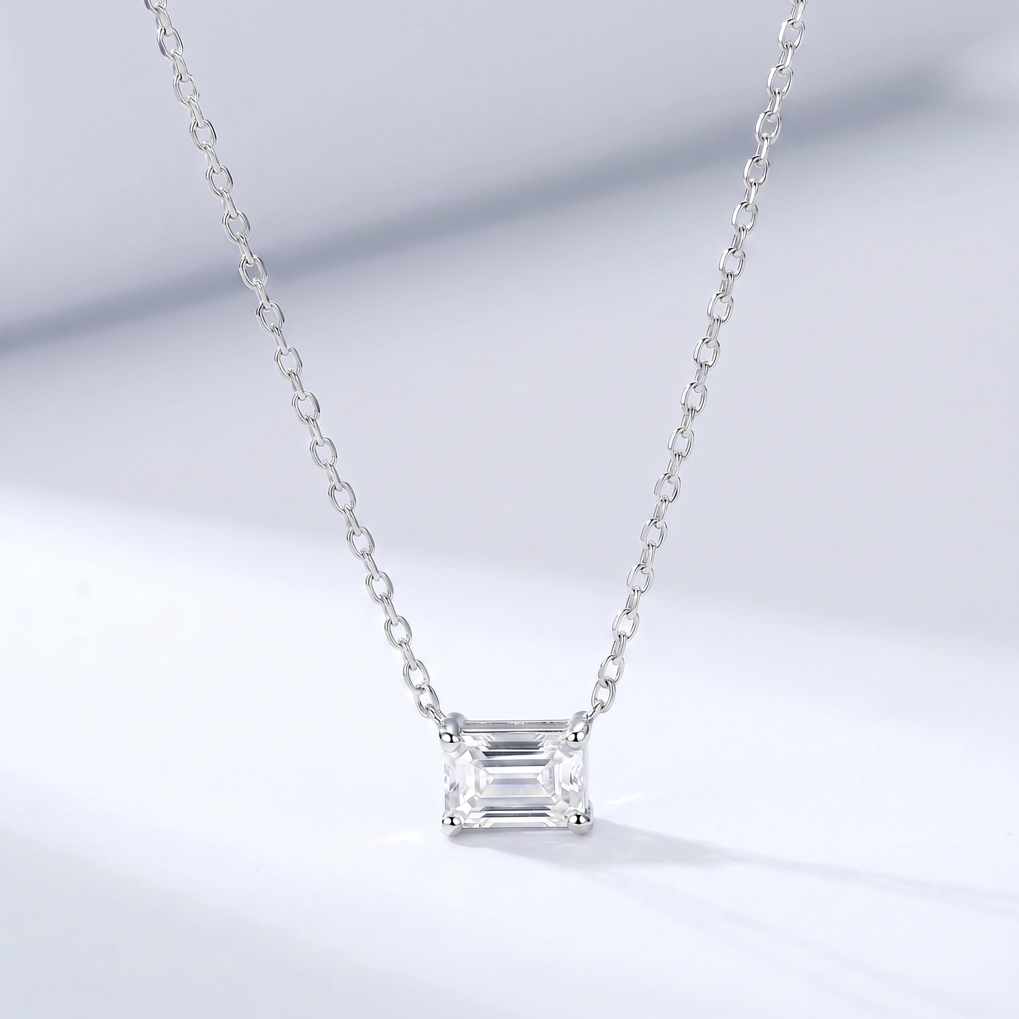 Zircon Pendant Necklace