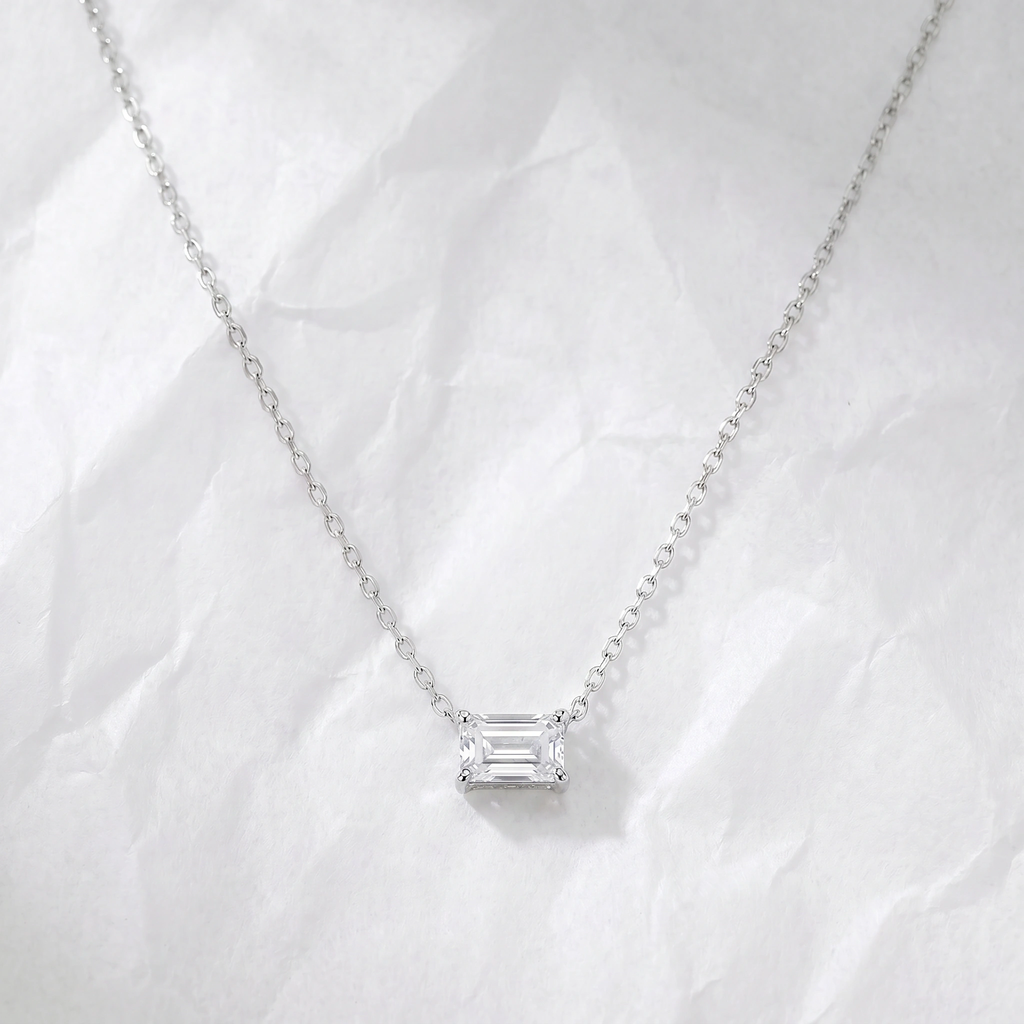 Zircon Pendant Necklace