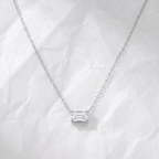 Zircon Pendant Necklace