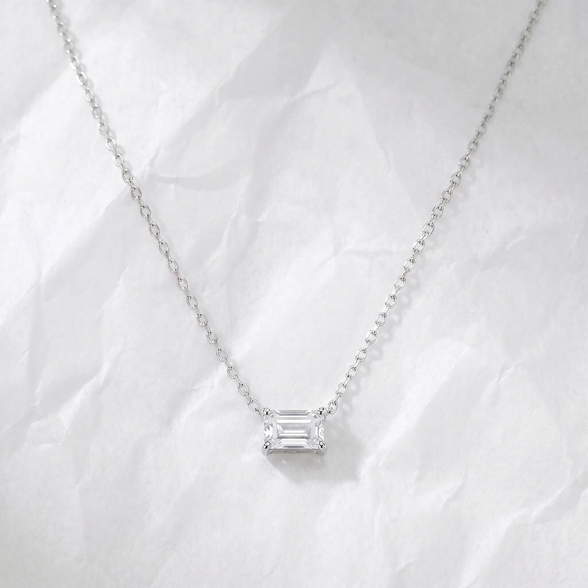 Zircon Pendant Necklace