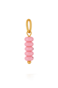 Pink Natural Stone Charm