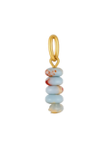 Wave Natural Stone Charm