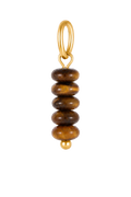 Brown Natural Stone Charm