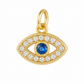 Evil Eye Charm 18K Gold Plated