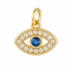 Evil Eye Charm 18K Gold Plated