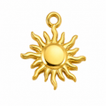 Sun Charm 18K Gold Plated