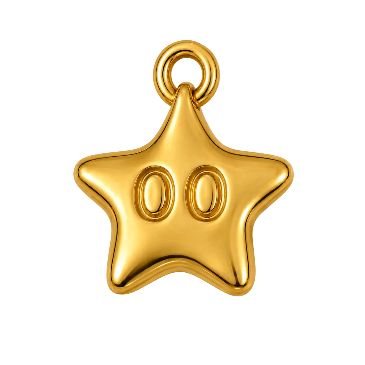 Twinkle Mario Bro Star Charm