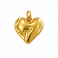 Curved Heart Charm