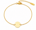 Tiny Circular Bracelet Engraved