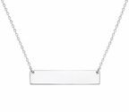 Bar Necklace Engraved