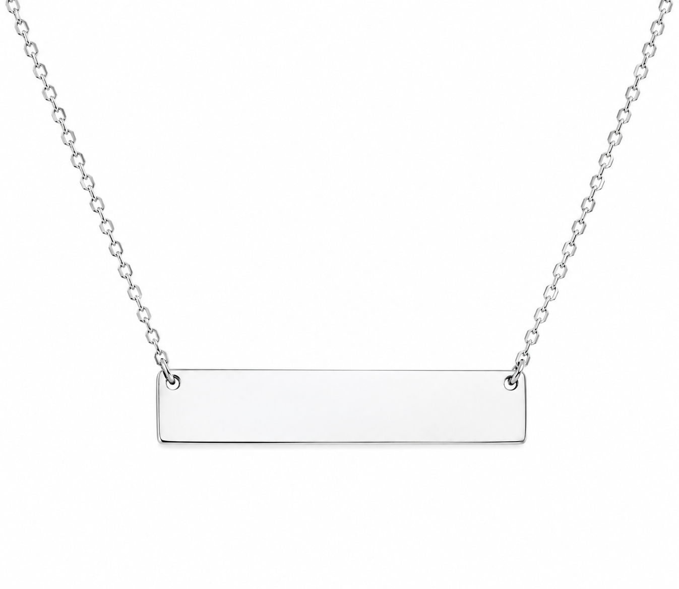 Bar Necklace Engraved