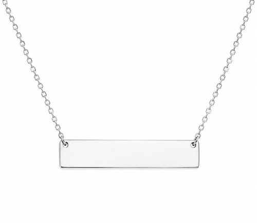 Bar Necklace Engraved