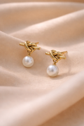 Knot Gold Earrings