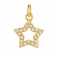 Star Savi Charm 18k Gold Plated