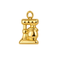 Gold baker pendant for bakers