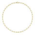 Paperclip Necklace for Charm Bar