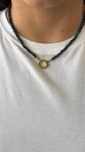 Crystal Blue Necklace