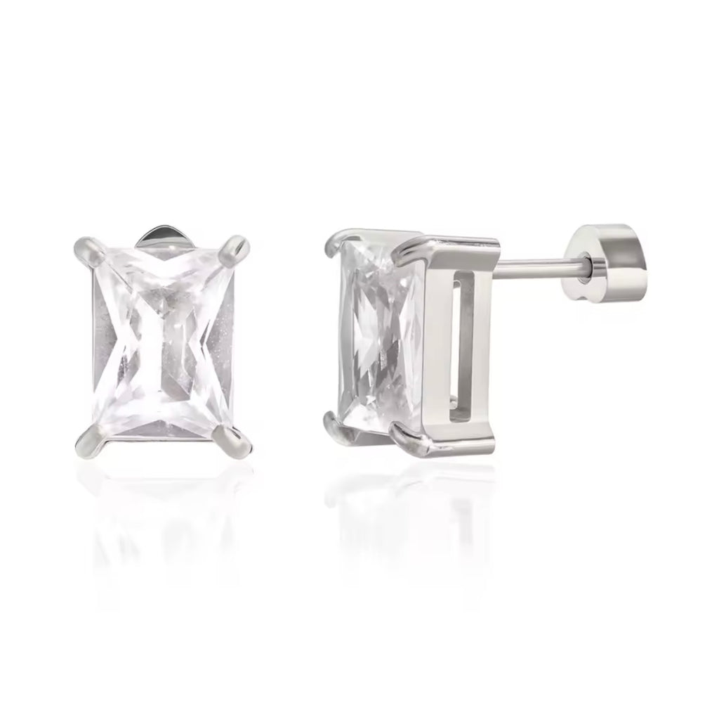 Luxe Ice Squared Earrings