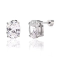 Luxe Ice Oval Earrings