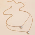 Twin Drop Necklace