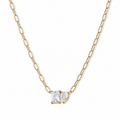Crystal Duo Necklace