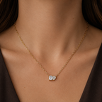 Crystal Duo Necklace