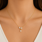 Crystal Drop Necklace