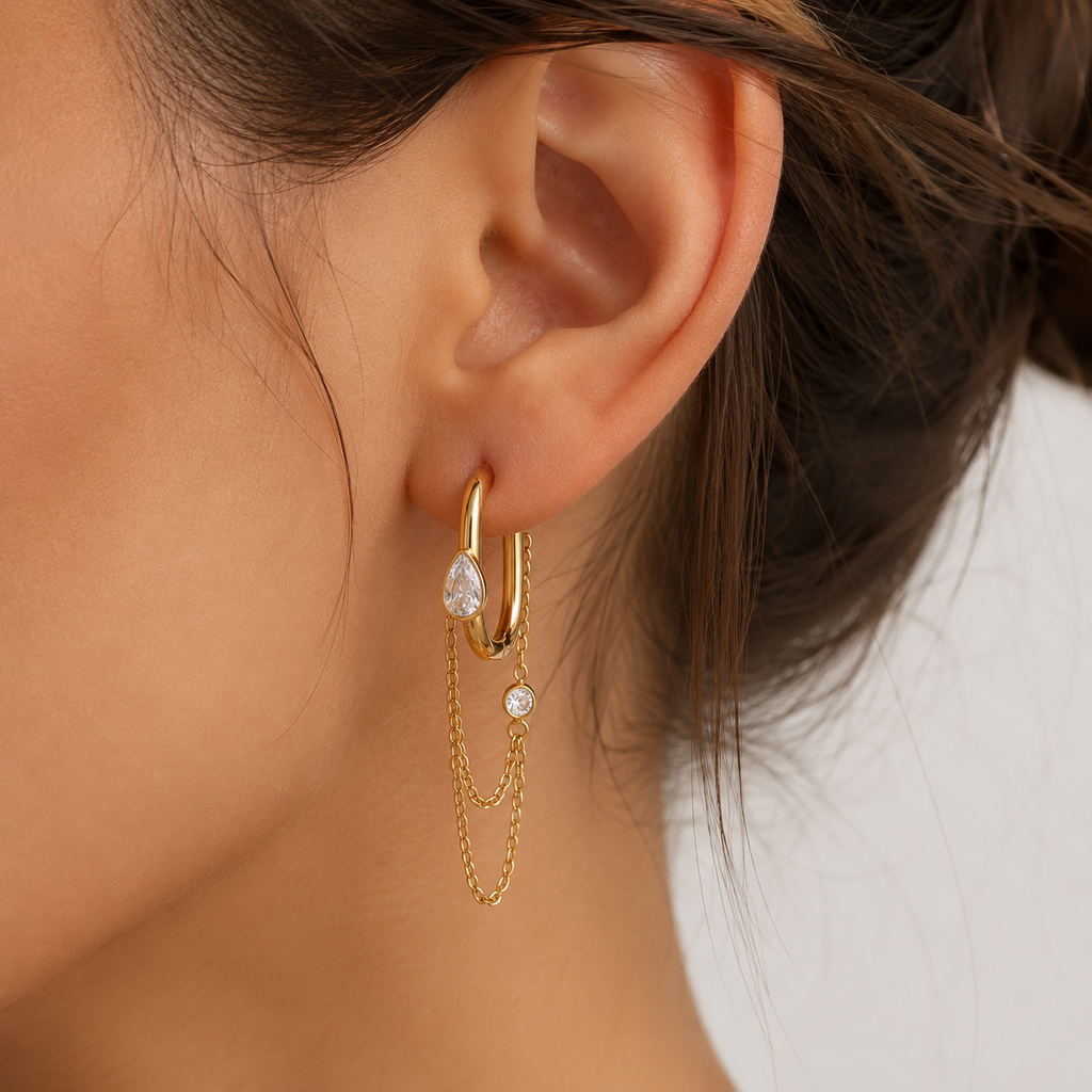 Cascade Drop Earrings