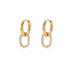 The Linked Luxe Hoops
