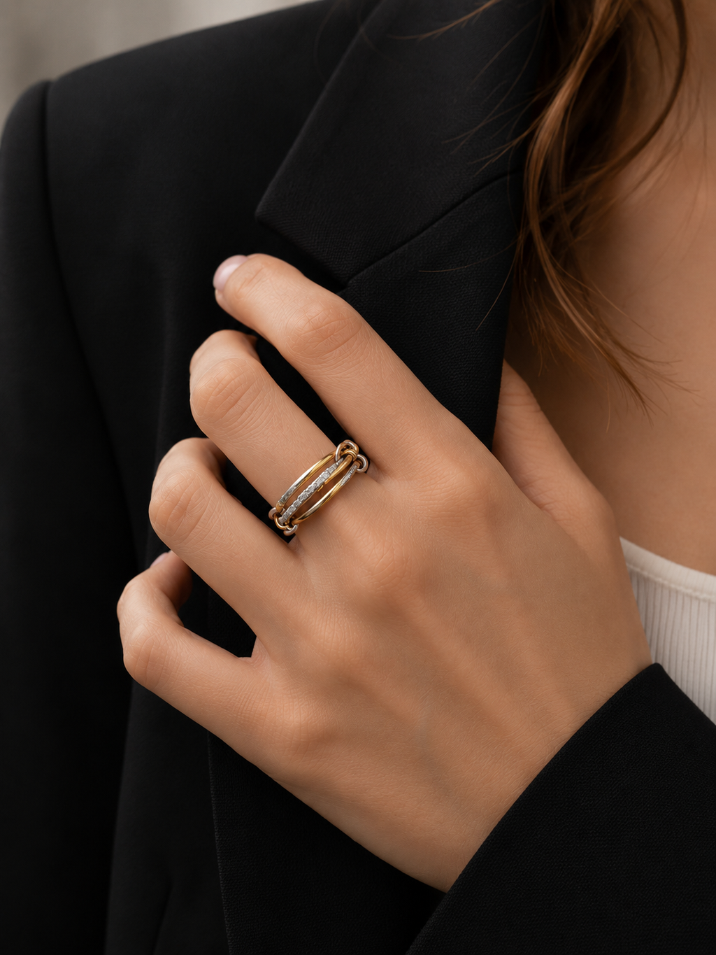Mónaco Stackable Ring