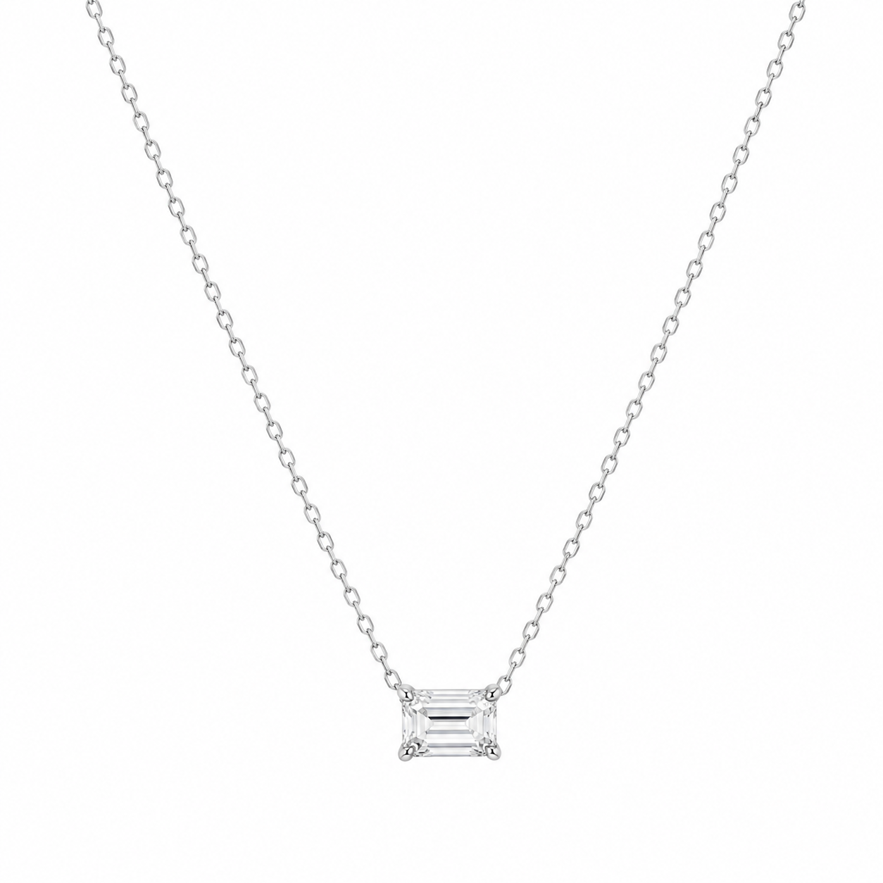 Zircon Pendant Necklace