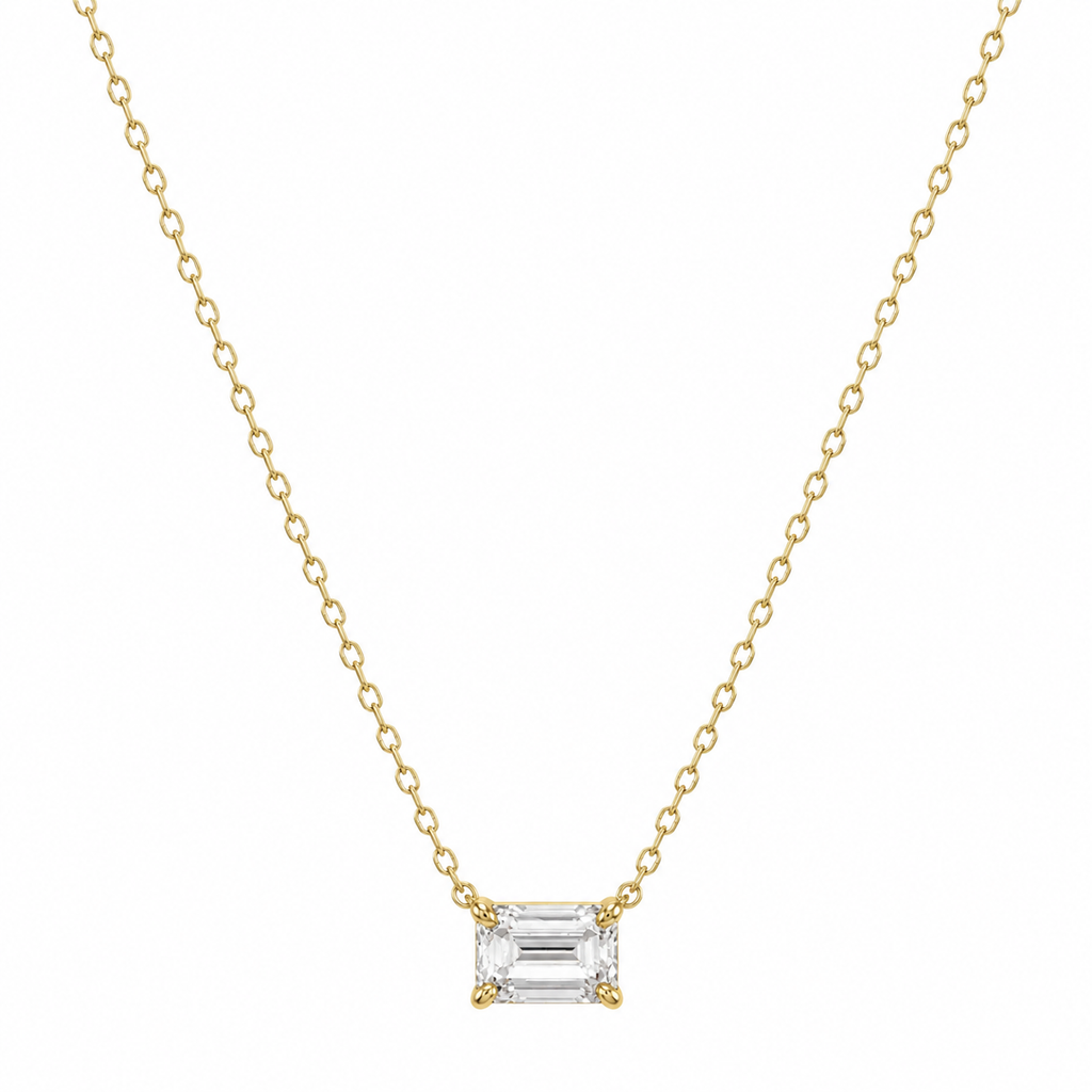 Zircon Pendant Necklace