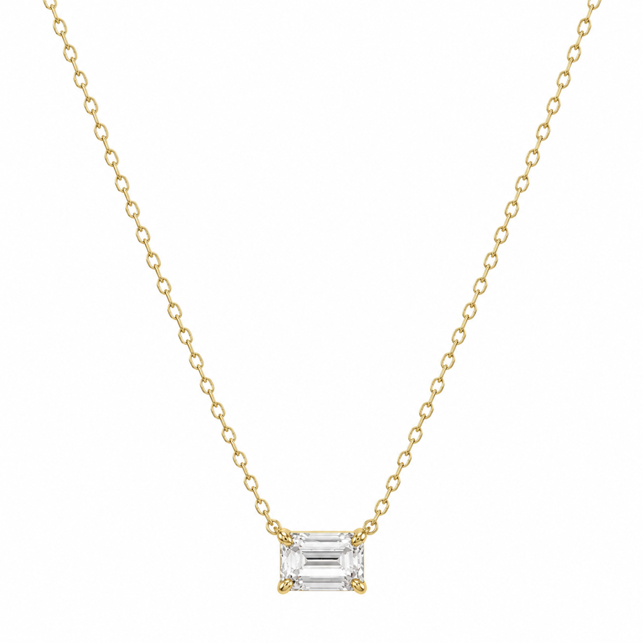 Zircon Pendant Necklace