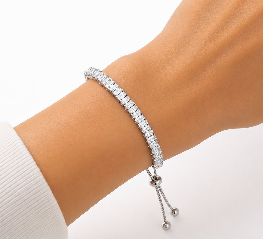 Starlit Tennis Bracelet
