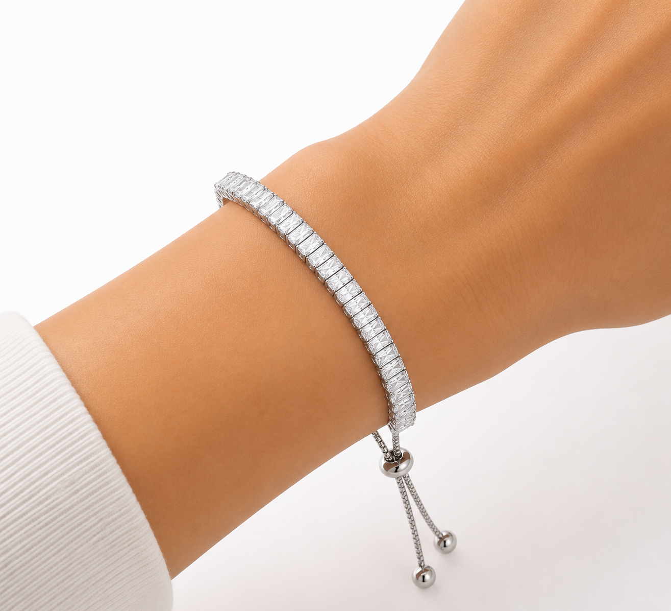 Starlit Tennis Bracelet