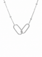 Silver Link Necklace