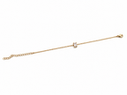 Square Cut Zircon Bracelet