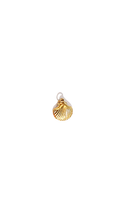 Golden Ocean Shell Charm