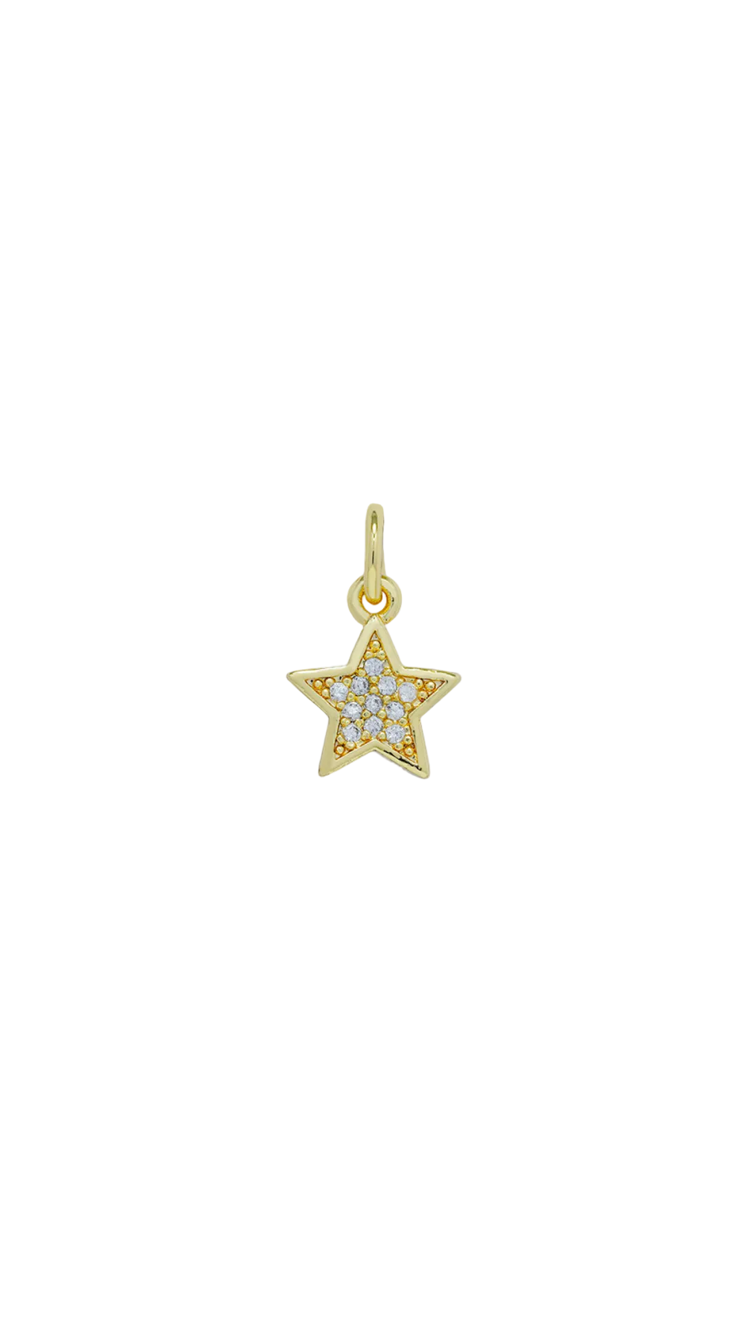 Zircon Star Charm