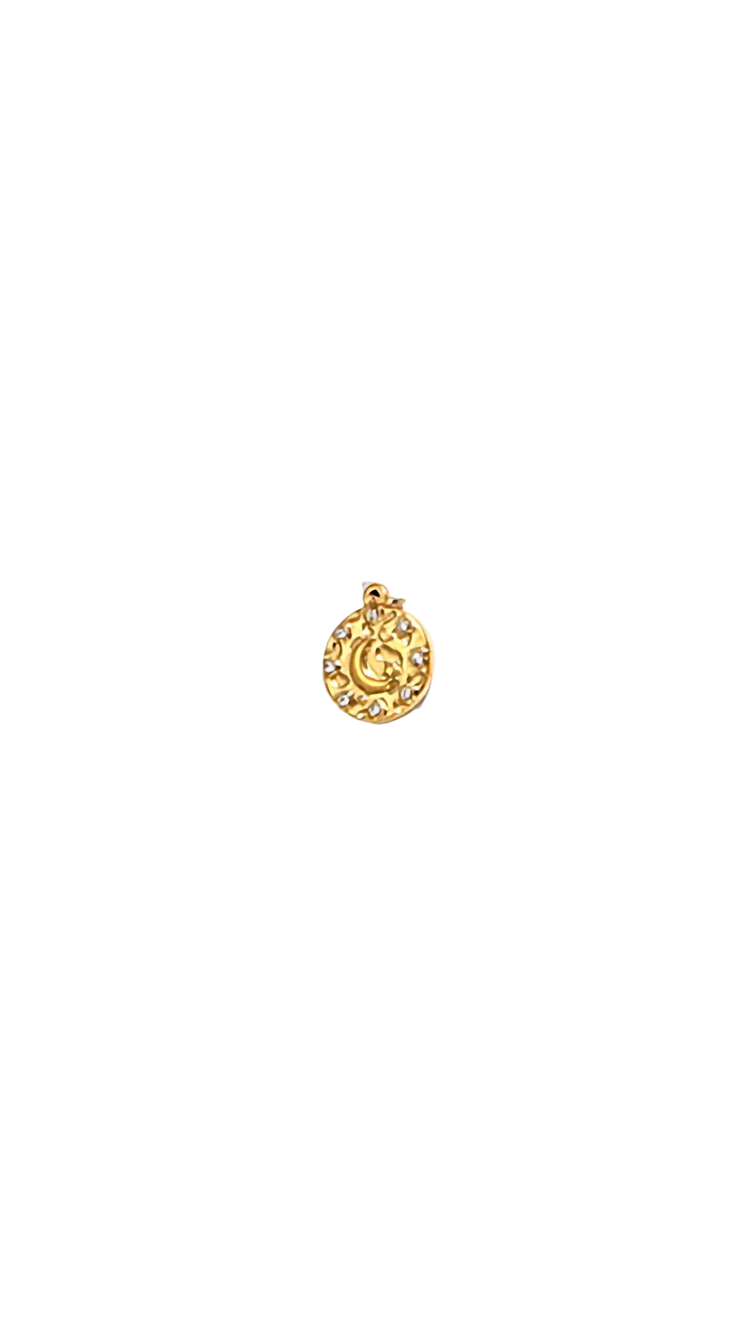 Moonlit Medallion Charm