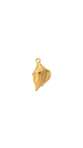Golden Conch Charm