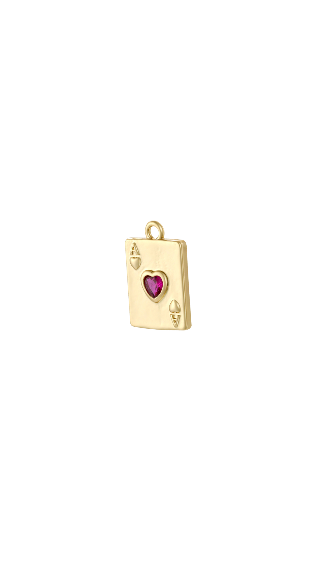 Ace of Hearts Charm
