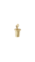 Golden Latte Charm