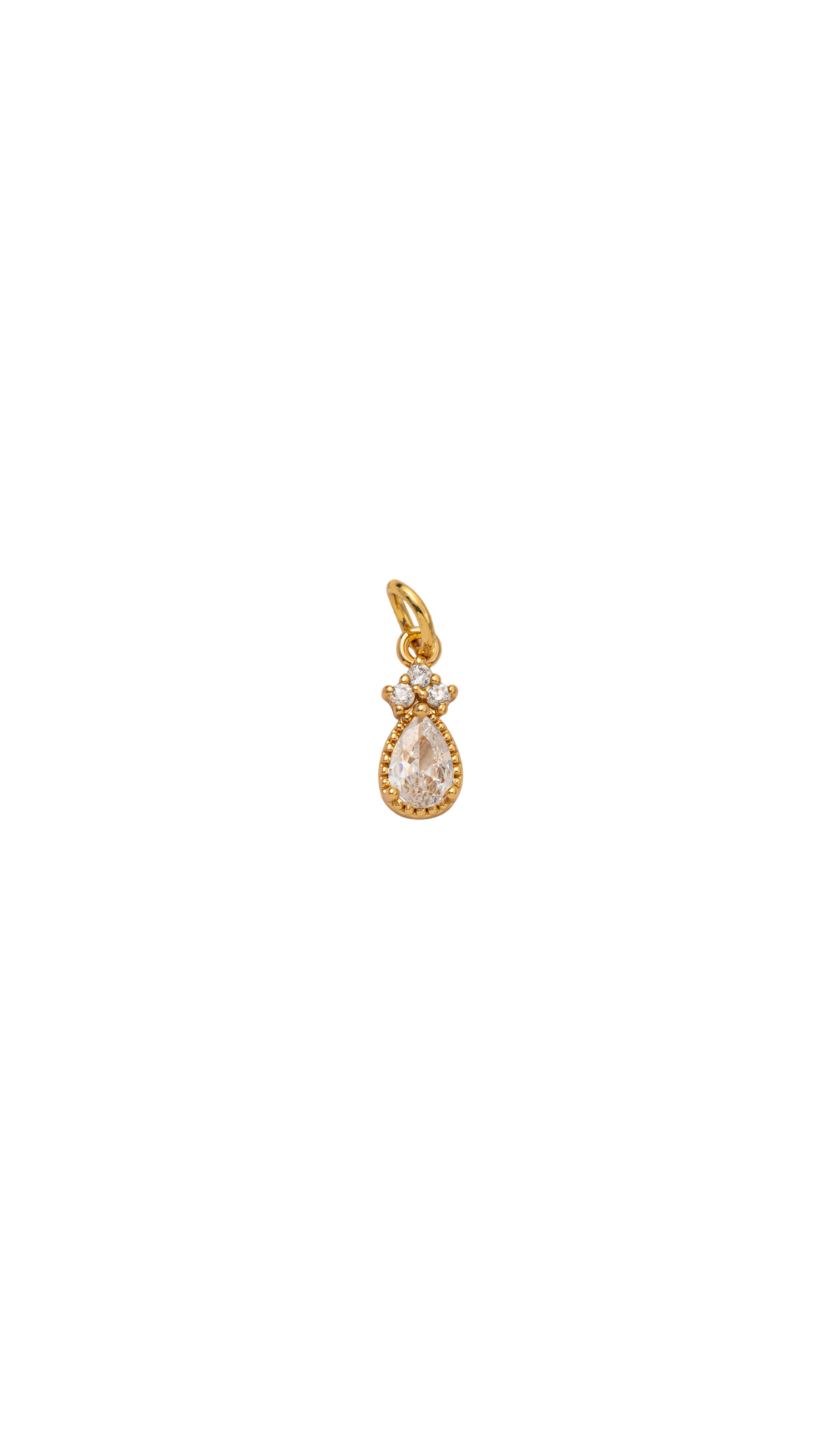 Water Drop Pendant Charm