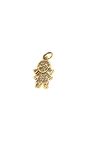 Golden Girl Charm