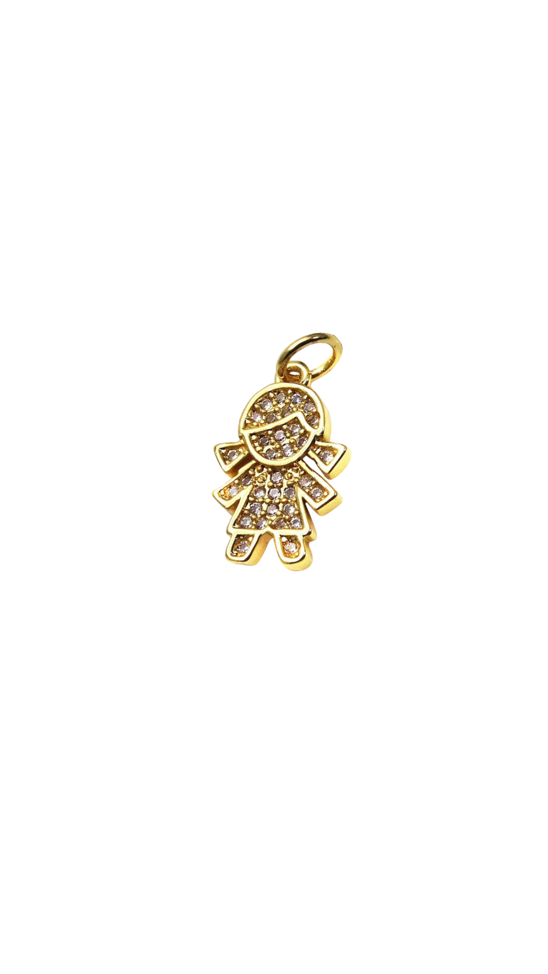 Golden Girl Charm
